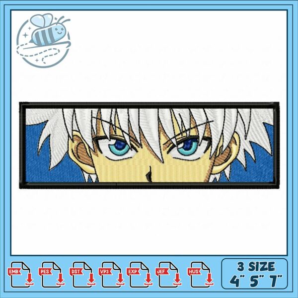 Anime Character Embroidery Design for All Projects