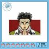 Anime Inspired Embroidery Design for Home Decor