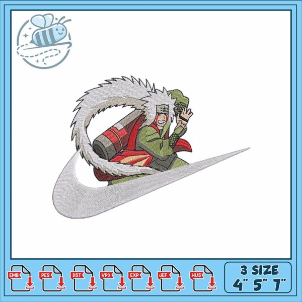 Anime Inspired Embroidery Design for Unique Crafts