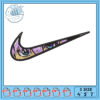 Anime Eyes Nike Swoosh Embroidery Design