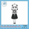 Anya forger meme embroidery , anya forger adult​​ ​embroidery