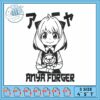 Anya forger poster embroidery , anya forger cute​ ​embroidery