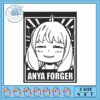 Anya forger happy embroidery , anya forger nsfw​ ​embroidery
