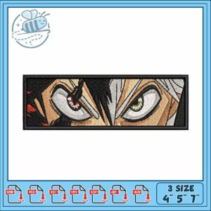 Asta eye demon design embroidery , asta demon form​​​ ​embroidery