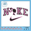 Baseball Nike Embroidery Design