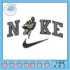 Beast Nike Embroidery Design