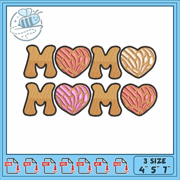 Bingo design mama art embroidery, bluey coloring page​ embroidery