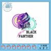 Blue Character Embroidery Design for All Projects