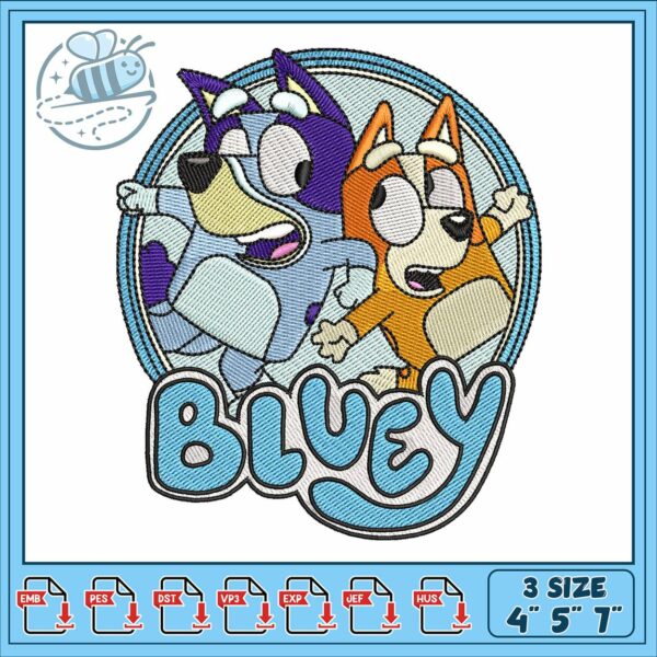 Bluey 7inch high