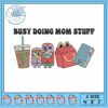 Bluey cartoon momlife embroidery, bluey plush​ embroidery