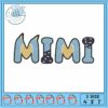 Bluey do simle design embroidery, bingo bluey​​​ embroidery