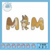 Bluey dad era embroidery, bluey surprise episode​​ embroidery