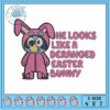 Bluey ride with bingo design embroidery, bluey season 4​ embroidery