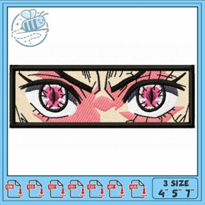 Bold Eye Design Embroidery for Creative Projects