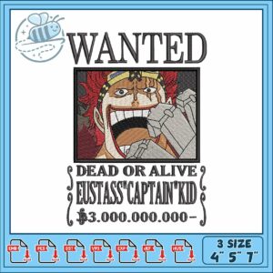 Bounty kid embroidery 