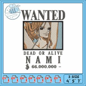 Bounty nami embroidery 