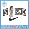 Bride and Nike Embroidery Design in Three Sizes