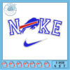 Buffalo Bills Nike Swoosh Embroidery Design