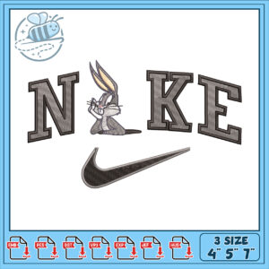 Bugs Bunny Nike Embroidery Design for All Sizes