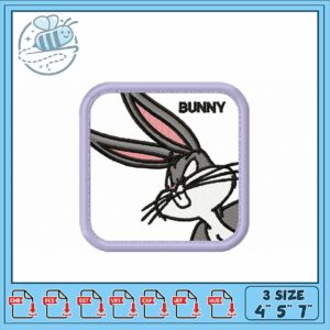 Bunny Embroidery Design for Craft Projects Online