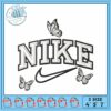 Butterfly Embroidery Design for Apparel and Crafts
