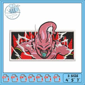 Buu box design art embroidery