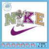 Butterfly Nike Swoosh Embroidery Design