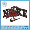 Cactus Nike Embroidery Design 4x5x7 Inch