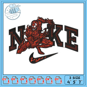 Carnage Nike Embroidery Design