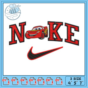 Cars Theme Noke Embroidery Design for All Machines