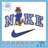 Chicago Bears Nike Swoosh Embroidery Design