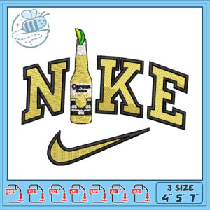 Corona Nike Embroidery Design