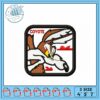 Creative Embroidery Heart Design with Ocean Theme