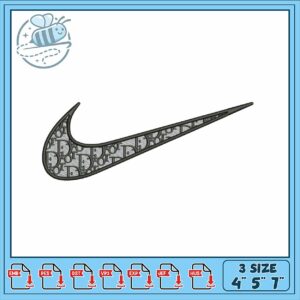 Custom Nike Embroidery Design Stylish and Versatile