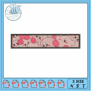 Cute Candy Inspired Embroidery Design for Fabrics