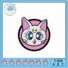 Cute Cartoon Dog Embroidery Design in Three Sizes