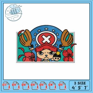 Cute Cartoon Character Embroidery Design Files 4x5x7