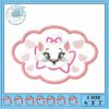 Cute Cat Not Today Embroidery Design Download Art