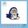 Cute Dinosaur with Pizza Embroidery Design File