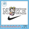 Cute Bunny Nike Embroidery Design for All Sizes