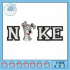Cute Dragon Nike Embroidery Design for Sewing Projects