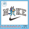 Cute Dog Nike Embroidery Design