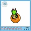Cute Embroidery Design of Anime Character 4x5x7
