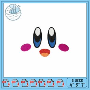 Cute Embroidery Design for Kids Projects 4 to 7 Inch