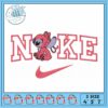 Cute Embroidery Design with Green Character NOKE
