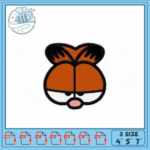 Cute Fox Embroidery Design for All Projects 4 5 7 Inch