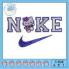 Cute Hello Kitty Nike Embroidery Design Pattern