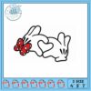 Cute Kitty Heart Embroidery Design for Crafting