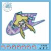 Cute Pirate Skull Embroidery Design Files 3 Sizes