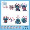 Cute Stitch Embroidery Bundle for Valentine’s Day